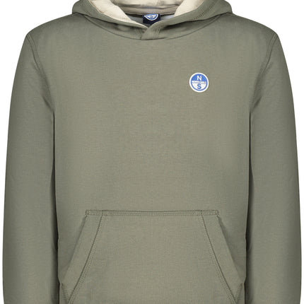 NORTH SAILS CHILDREN'S ZIP-UP SWEATSHIRT, GREEN-0