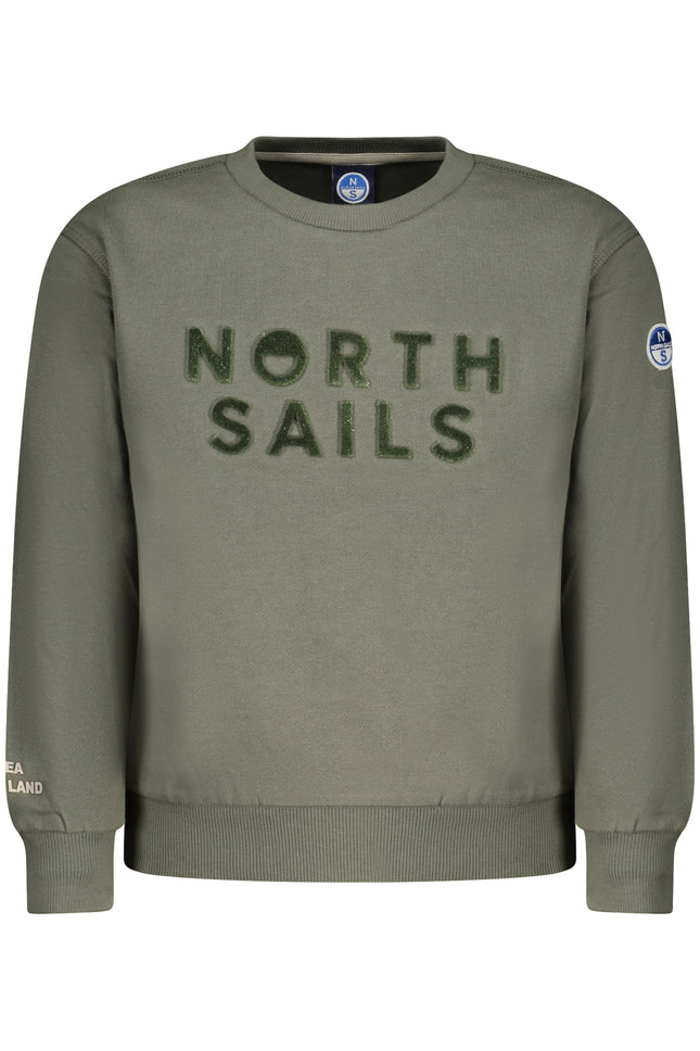 NORTH SAILS CHILDREN'S ZIP-UP SWEATSHIRT, GREEN-0