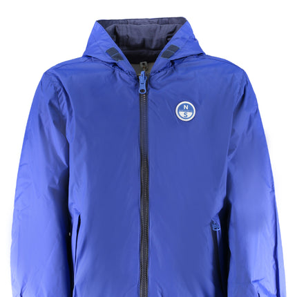 NORTH SAILS BLUE SPORTS JACKET FOR CHILDREN-0