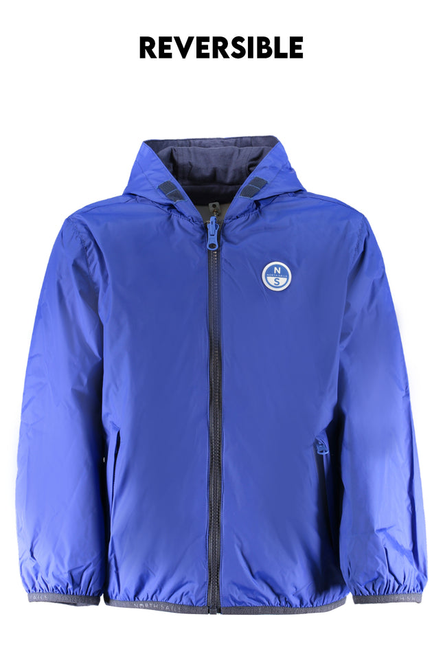 NORTH SAILS BLUE SPORTS JACKET FOR CHILDREN-0