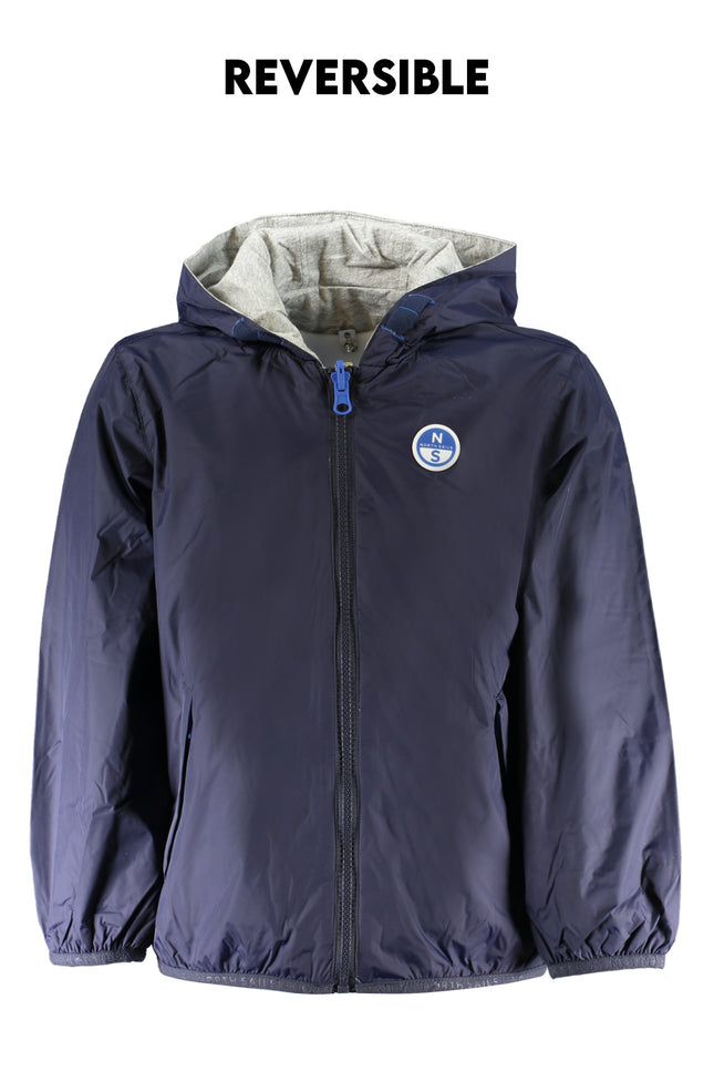 NORTH SAILS BLUE SPORTS JACKET FOR CHILDREN-0