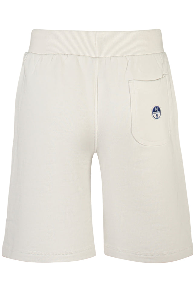 NORTH SAILS CHILDREN'S WHITE SHORT TRACKSUIT PANTS-1