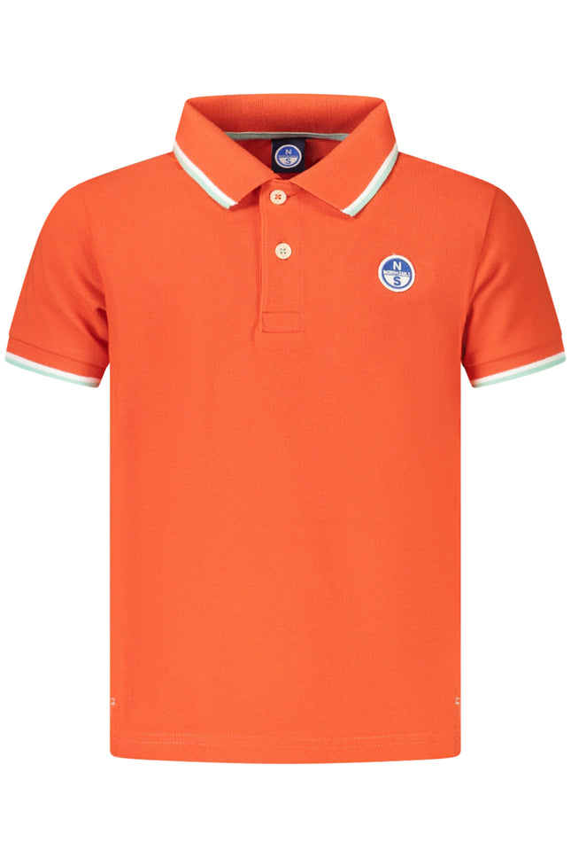 NORTH SAILS KIDS' SHORT-SLEEVE POLO SHIRT, ORANGE-0