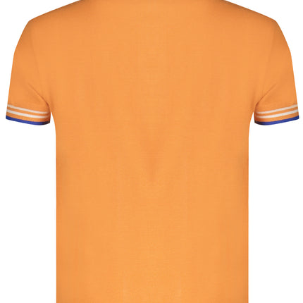 NORTH SAILS ORANGE SHORT SLEEVED POLO SHIRT FOR CHILDREN-1