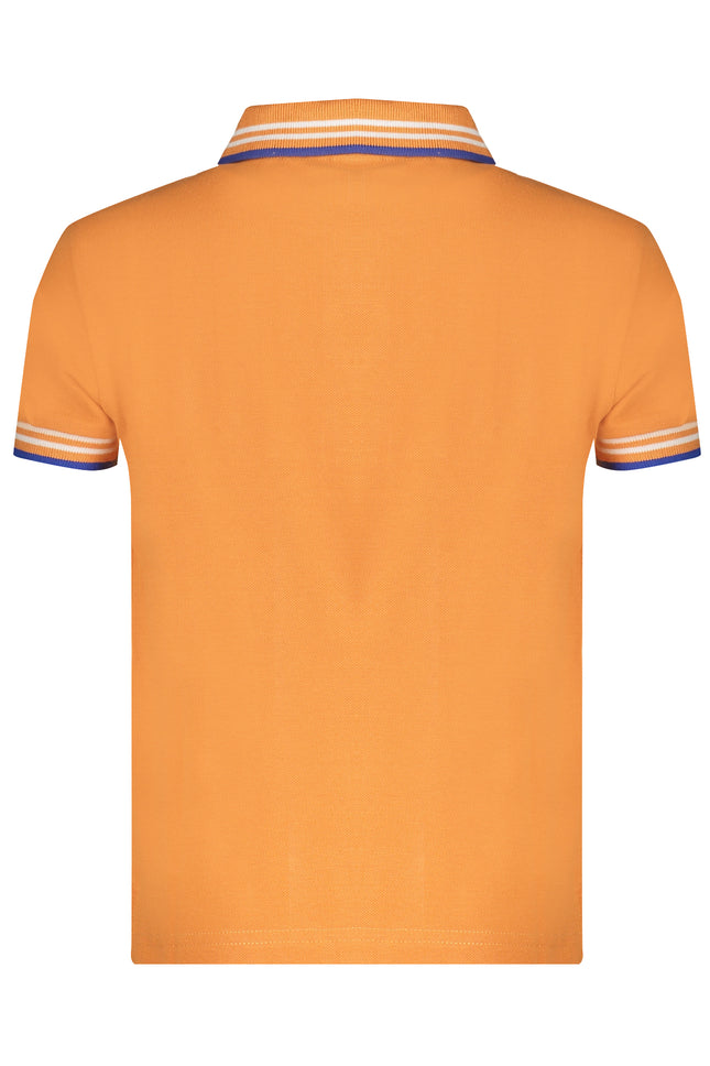 NORTH SAILS ORANGE SHORT SLEEVED POLO SHIRT FOR CHILDREN-1