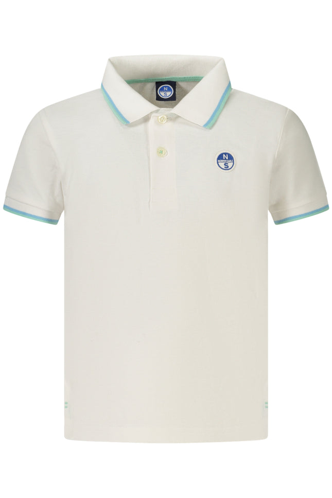 NORTH SAILS CHILDREN'S SHORT-SLEEVED POLO SHIRT, WHITE-0