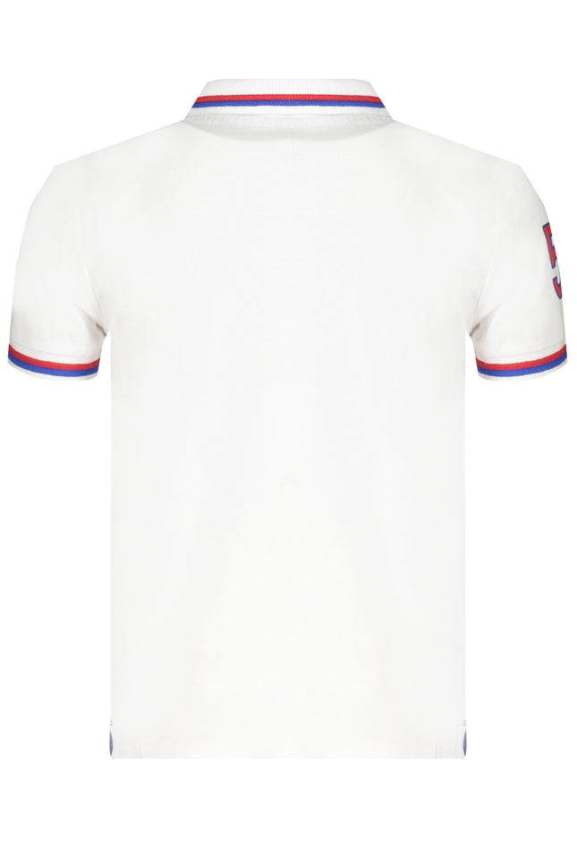 NORTH SAILS WHITE SHORT SLEEVED POLO SHIRT FOR CHILDREN-1