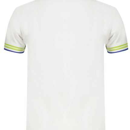 NORTH SAILS WHITE SHORT SLEEVED POLO SHIRT FOR CHILDREN-1