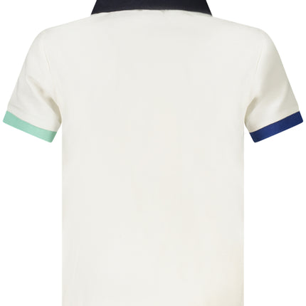 NORTH SAILS CHILDREN'S SHORT-SLEEVED POLO SHIRT, WHITE-1
