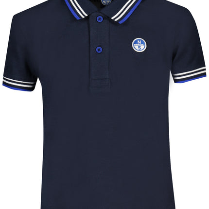 NORTH SAILS SHORT SLEEVED POLO SHIRT FOR CHILDREN BLUE-0