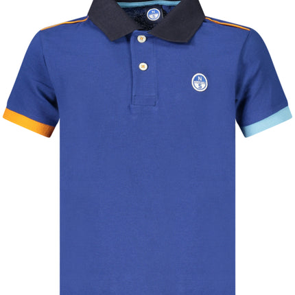 NORTH SAILS KIDS' SHORT-SLEEVE POLO SHIRT, BLUE-0