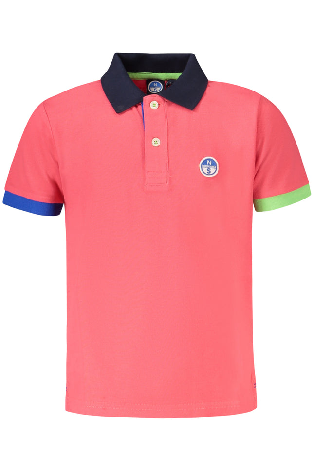 NORTH SAILS POLO SHORT SLEEVES CHILDREN PINK-0