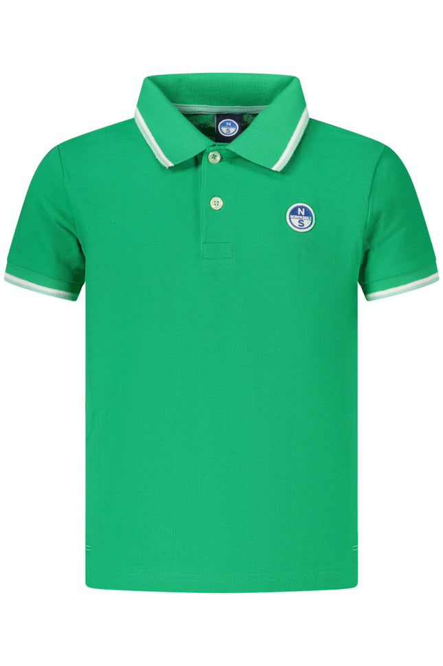 NORTH SAILS CHILDREN'S SHORT-SLEEVED POLO SHIRT, GREEN-0