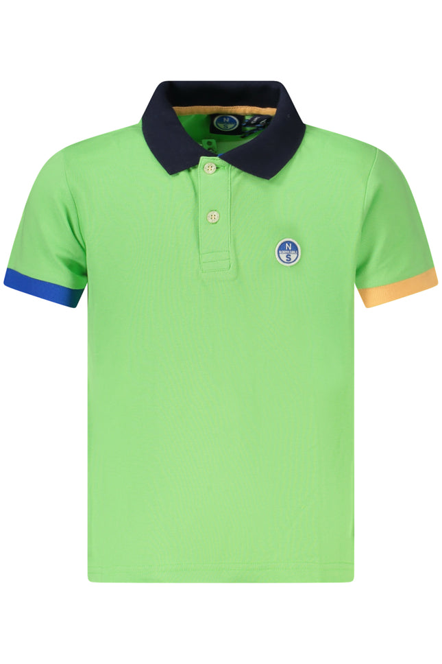 NORTH SAILS CHILDREN'S SHORT SLEEVE POLO GREEN-0