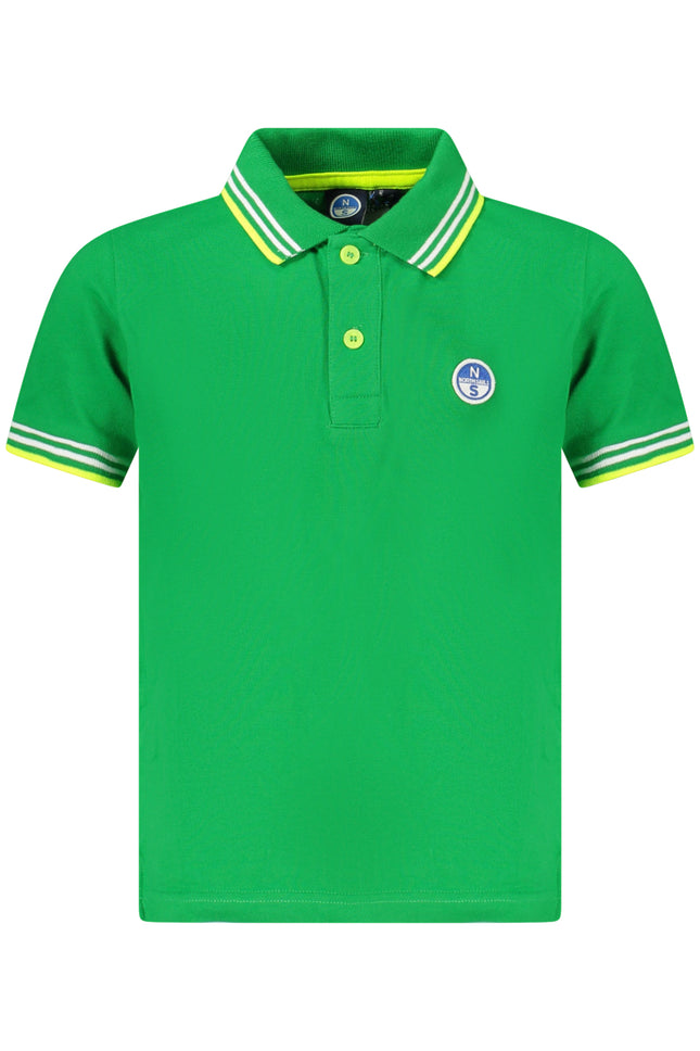NORTH SAILS CHILDREN'S SHORT SLEEVE POLO GREEN-0