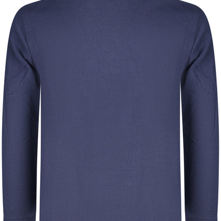 NORTH SAILS KIDS' LONG-SLEEVED POLO SHIRT, BLUE-1