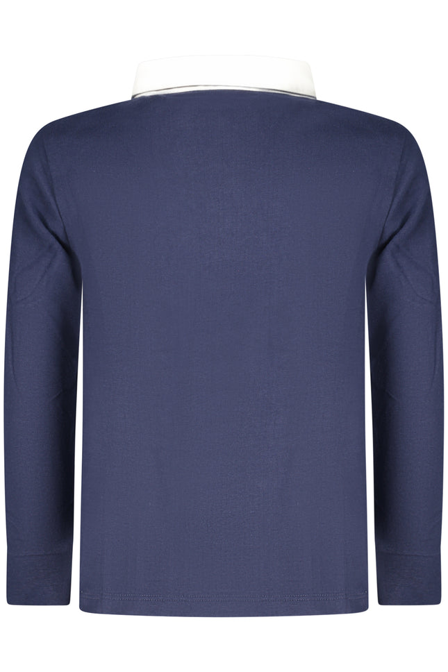 NORTH SAILS KIDS' LONG-SLEEVED POLO SHIRT, BLUE-1