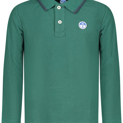 NORTH SAILS CHILDREN'S LONG-SLEEVED POLO SHIRT, GREEN-0