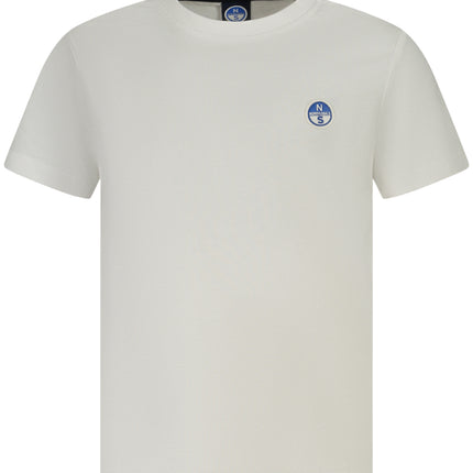 NORTH SAILS SHORT-SLEEVED T-SHIRT FOR CHILDREN, WHITE-0