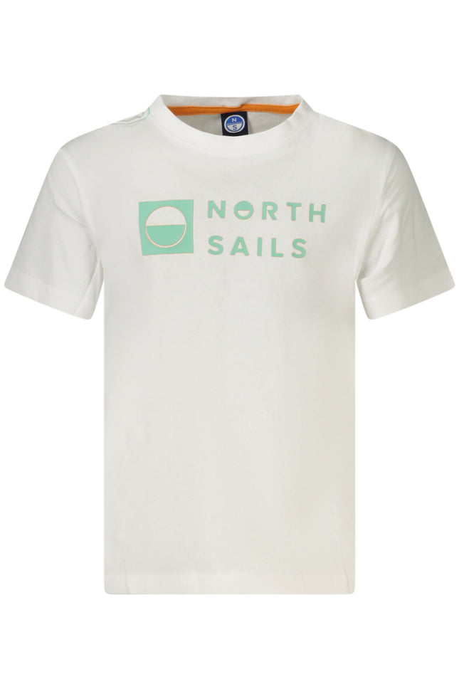 NORTH SAILS SHORT-SLEEVED T-SHIRT FOR CHILDREN, WHITE-0