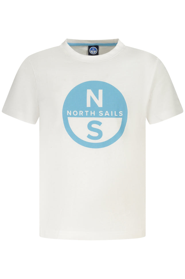 NORTH SAILS SHORT-SLEEVED T-SHIRT FOR CHILDREN, WHITE-0