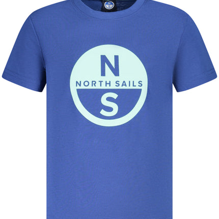 NORTH SAILS CHILDREN'S SHORT-SLEEVED T-SHIRT, BLUE-0