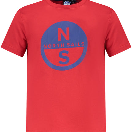 NORTH SAILS SHORT SLEEVE T-SHIRT CHILDREN RED-0