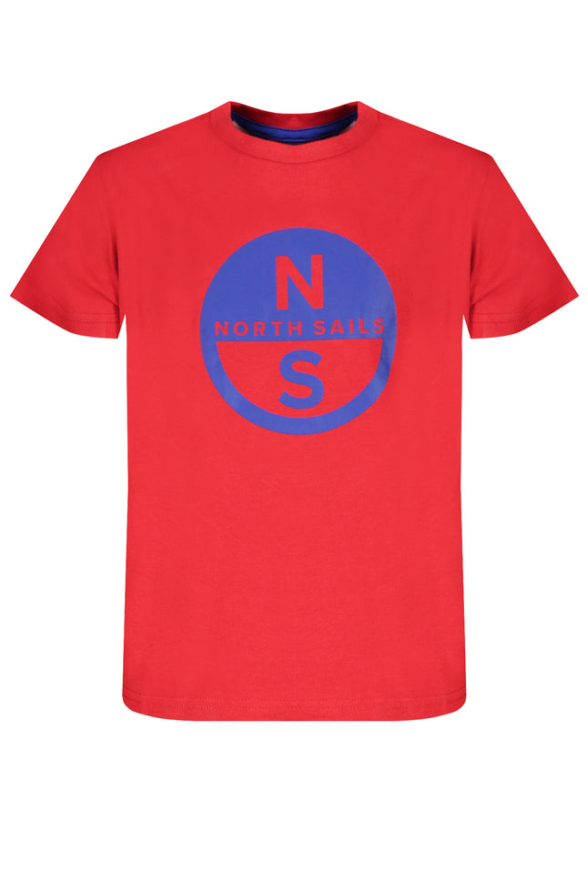 NORTH SAILS SHORT SLEEVED T-SHIRT FOR CHILDREN RED-0