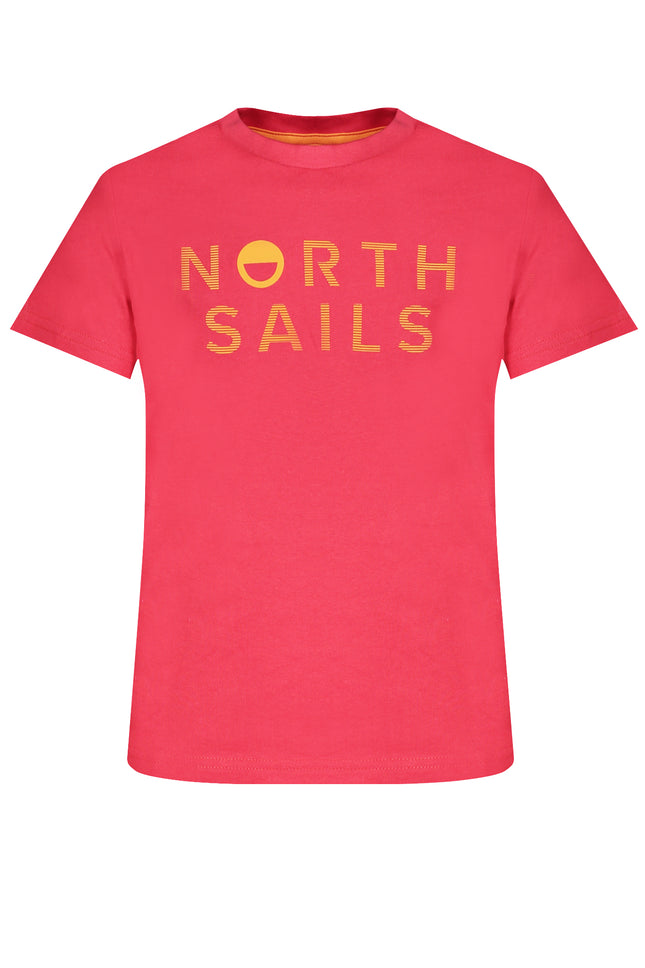 NORTH SAILS SHORT SLEEVED T-SHIRT FOR CHILDREN RED-0