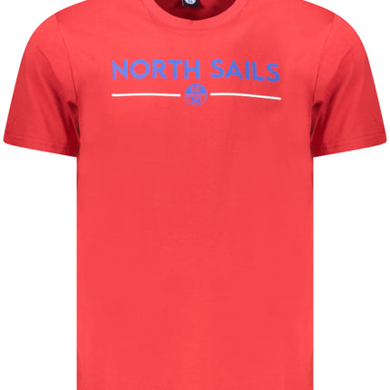NORTH SAILS MEN'S SHORT SLEEVE T-SHIRT RED-0