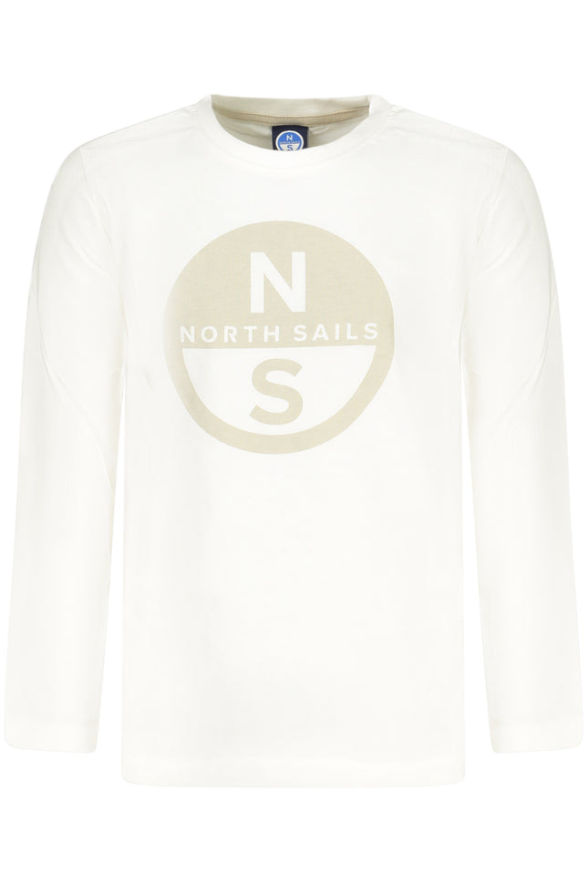 NORTH SAILS LONG-SLEEVED T-SHIRT FOR KIDS, WHITE-0