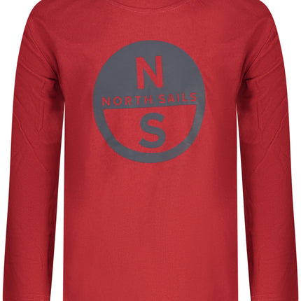 NORTH SAILS KIDS' LONG-SLEEVED T-SHIRT, RED-0