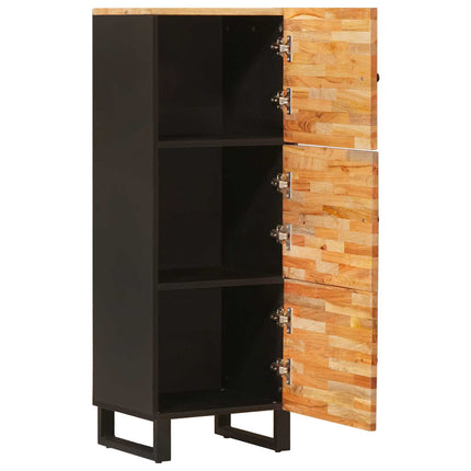 Opberg Highboard Bruin 40 X 33 X 110 Cm Massief Mango Hout - XdropX
