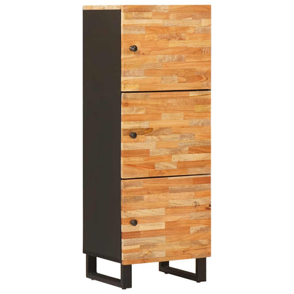 Opberg Highboard Bruin 40 X 33 X 110 Cm Massief Mango Hout - XdropX