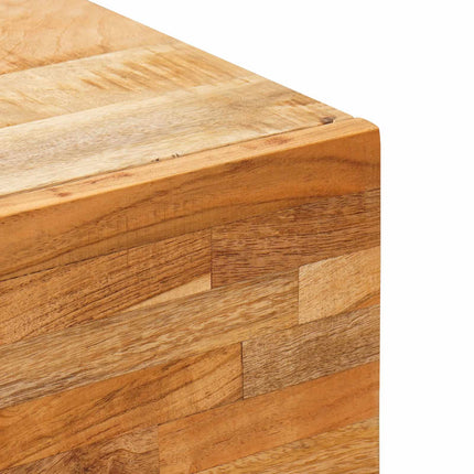 Opberg Highboard Bruin 40 X 33 X 110 Cm Massief Mango Hout - XdropX