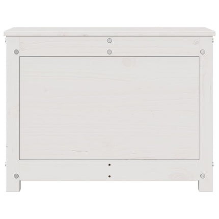 Opbergbox 60X32X45,5 Cm Massief Grenenhout - XdropX