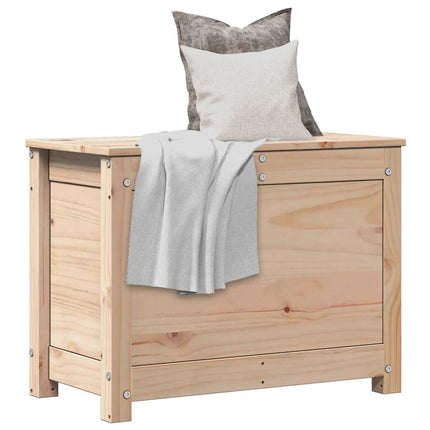 Opbergbox 60X32X45,5 Cm Massief Grenenhout - XdropX