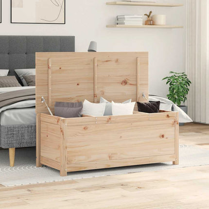 Opbergbox 60X32X45,5 Cm Massief Grenenhout - XdropX
