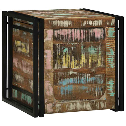 Opbergbox Bruin En Zwart Massief Mango Hout - XdropX