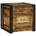 50 x 50 x 50 cm / Ruw mangohout