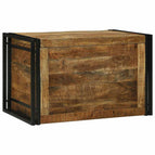 80 x 50 x 50 cm / Ruw mangohout