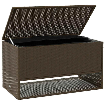 Opbergbox Voor Buiten 100X55X55,5 Cm Poly Rattan - XdropX