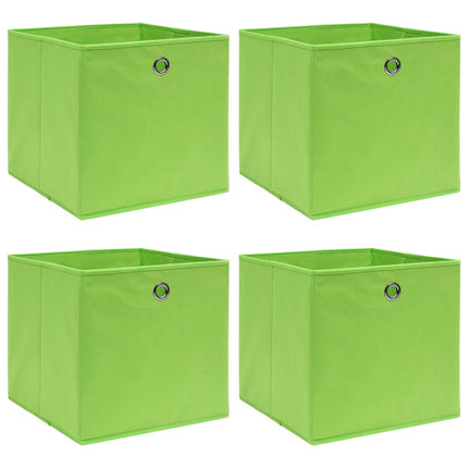 Opbergboxen Met Deksel 32X32X32 Cm Stof Paars - XdropX