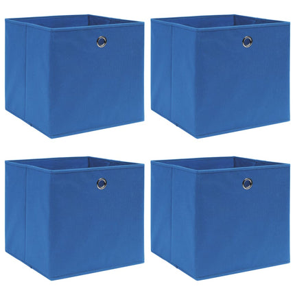 Opbergboxen Met Deksel 32X32X32 Cm Stof Paars - XdropX