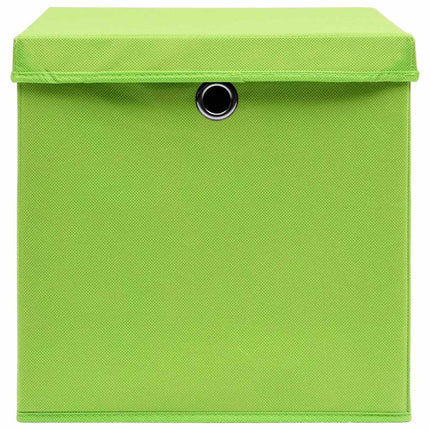 Opbergboxen Met Deksel 32X32X32 Cm Stof Paars - XdropX