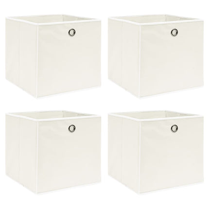 Opbergboxen Met Deksel 32X32X32 Cm Stof Paars - XdropX