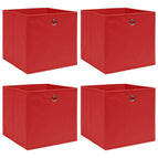 4 / Rood zonder deksels