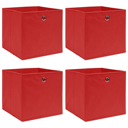 Opbergboxen Met Deksel 32X32X32 Cm Stof Paars - XdropX