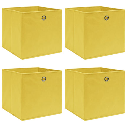Opbergboxen Met Deksel 32X32X32 Cm Stof Paars - XdropX