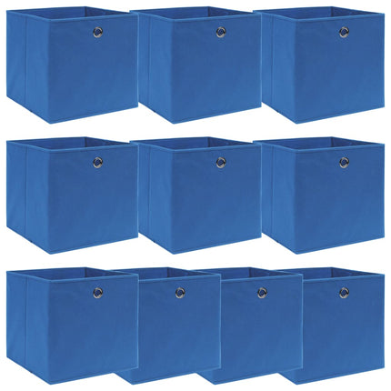 Opbergboxen Met Deksel 32X32X32 Cm Stof Paars - XdropX